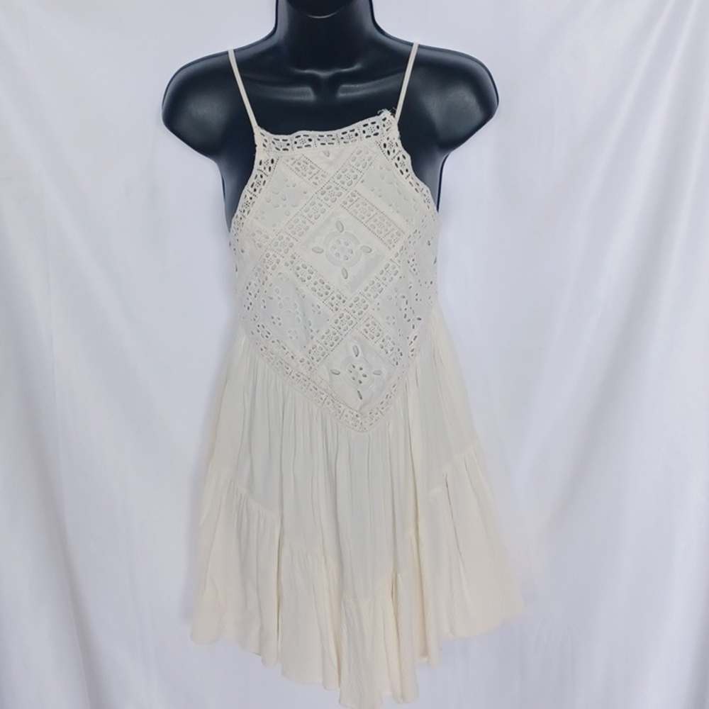 American Eagle Boho indie hippie halter dress